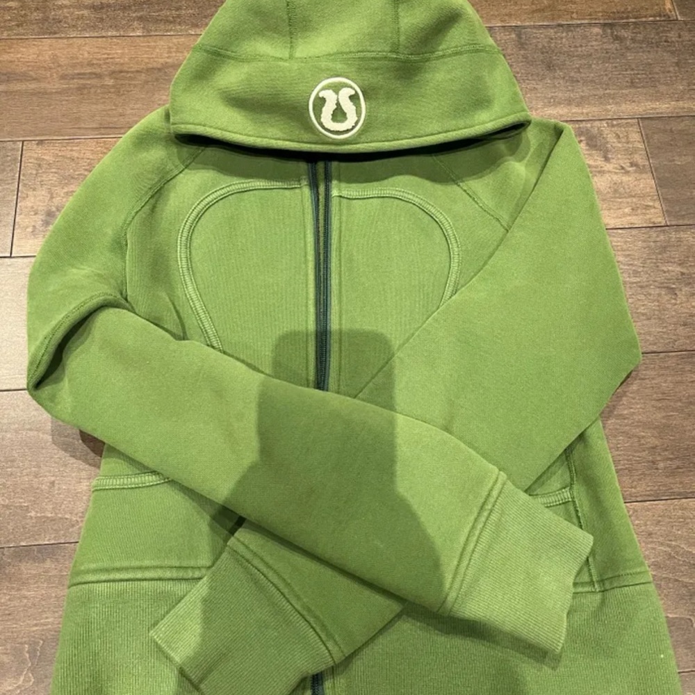 Lululemon Vintage light green hoodie Size 8